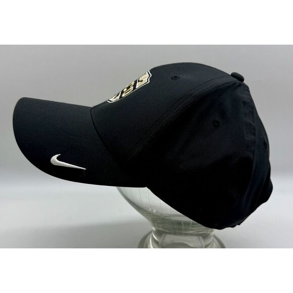 Nike Dri-Fit ROCO Rochester Coalition Black Hat Cap Hook & Loop Adjustable OSFM - Picture 4 of 6